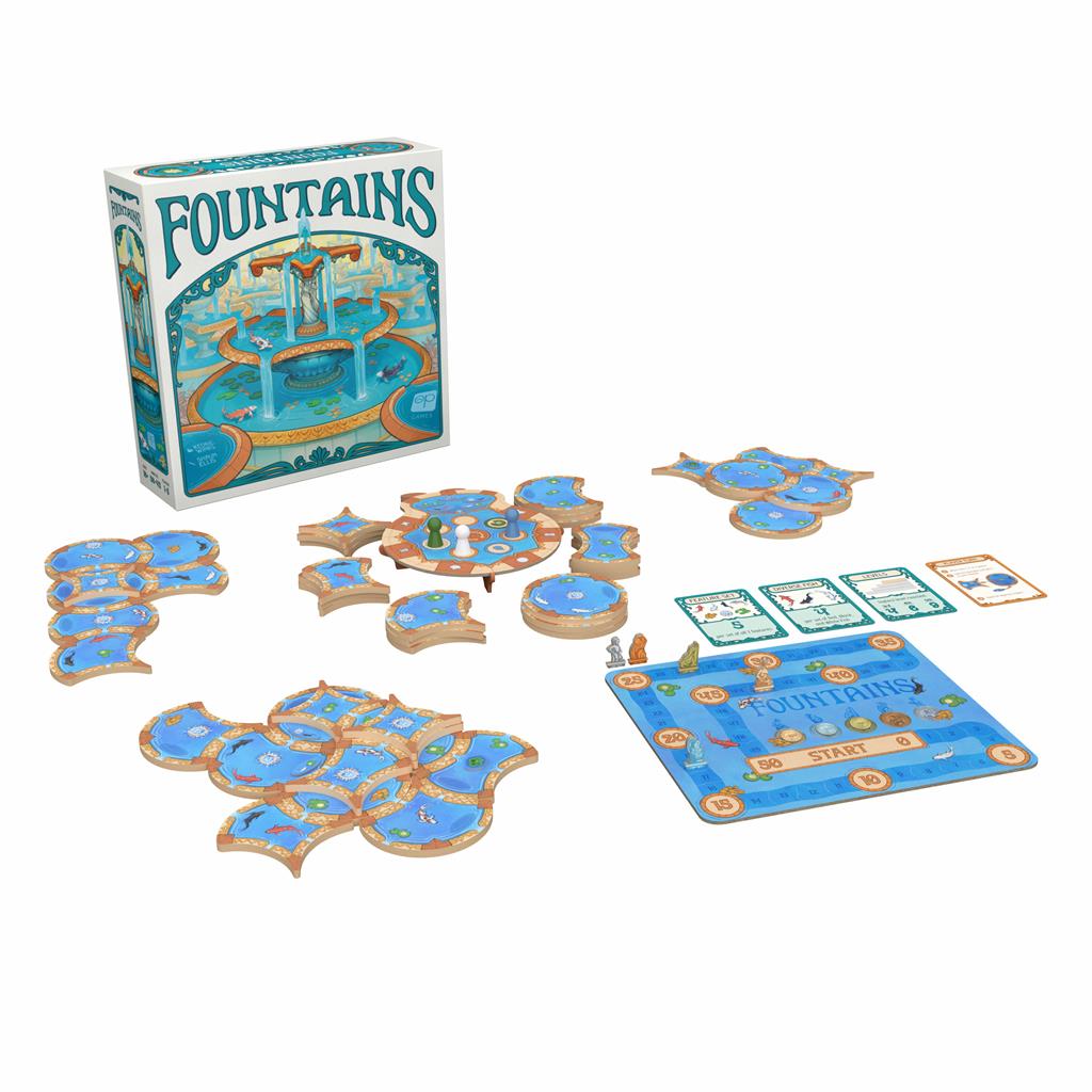 Fountains English Board Game