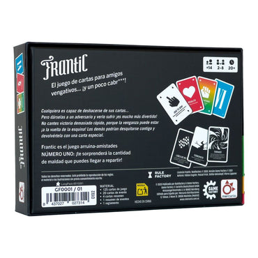 Frantic Juego, Edicíon en Español