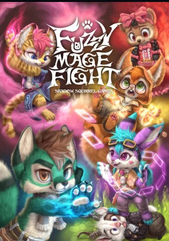 Fuzzy Mage Fight Board Game, Used, English Edition