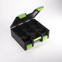 Gamegenic Game Castle Deck Box, Black & Green
