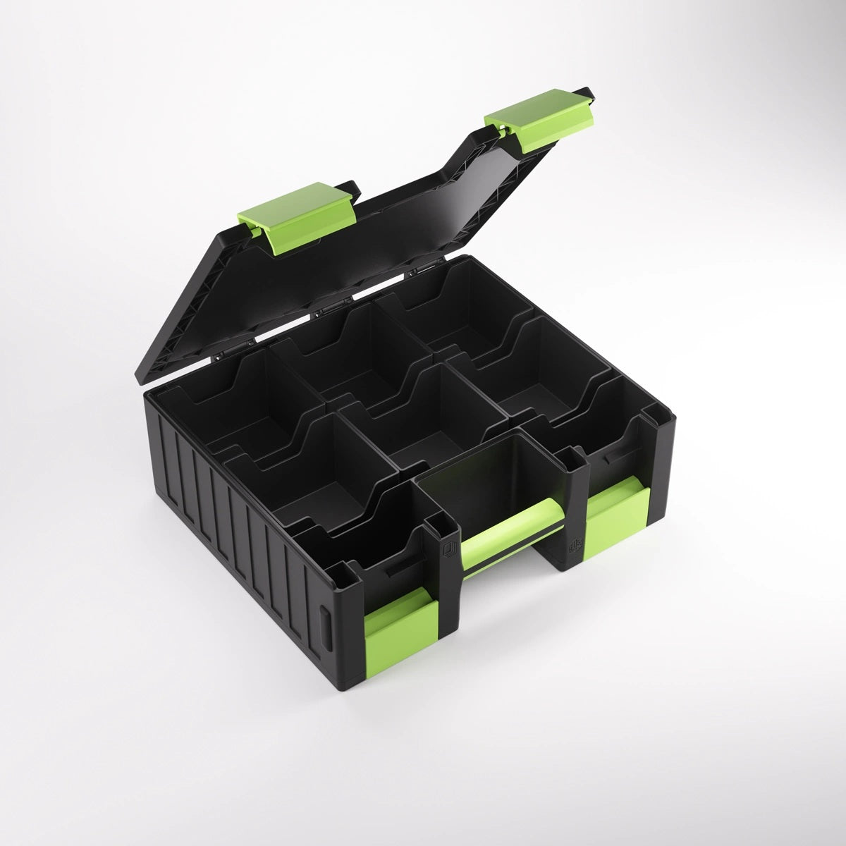 Gamegenic Game Castle Deck Box, Black & Green