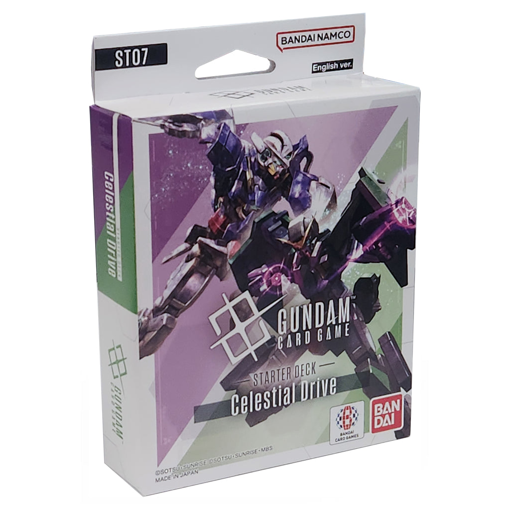 Gundam TCG Starter Deck 07 Celestrial Drive, English Edition
