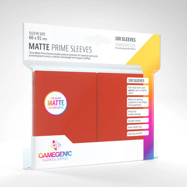 Fundas Gamegenic Matte Prime, 66 x 91, paquete de 100