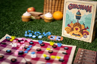 Gingham Board Game with Travel Case, English Edition