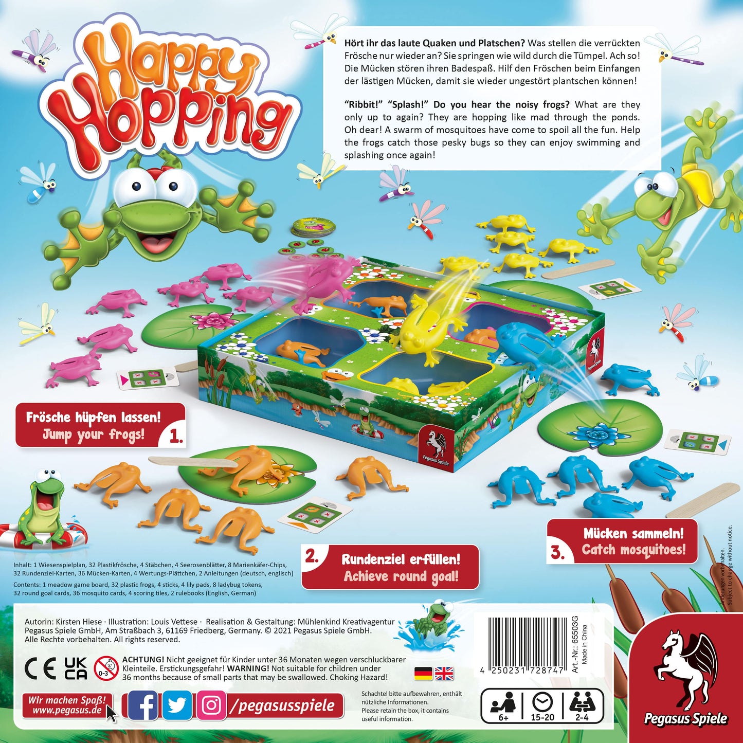 Happy Hopping, English Edition