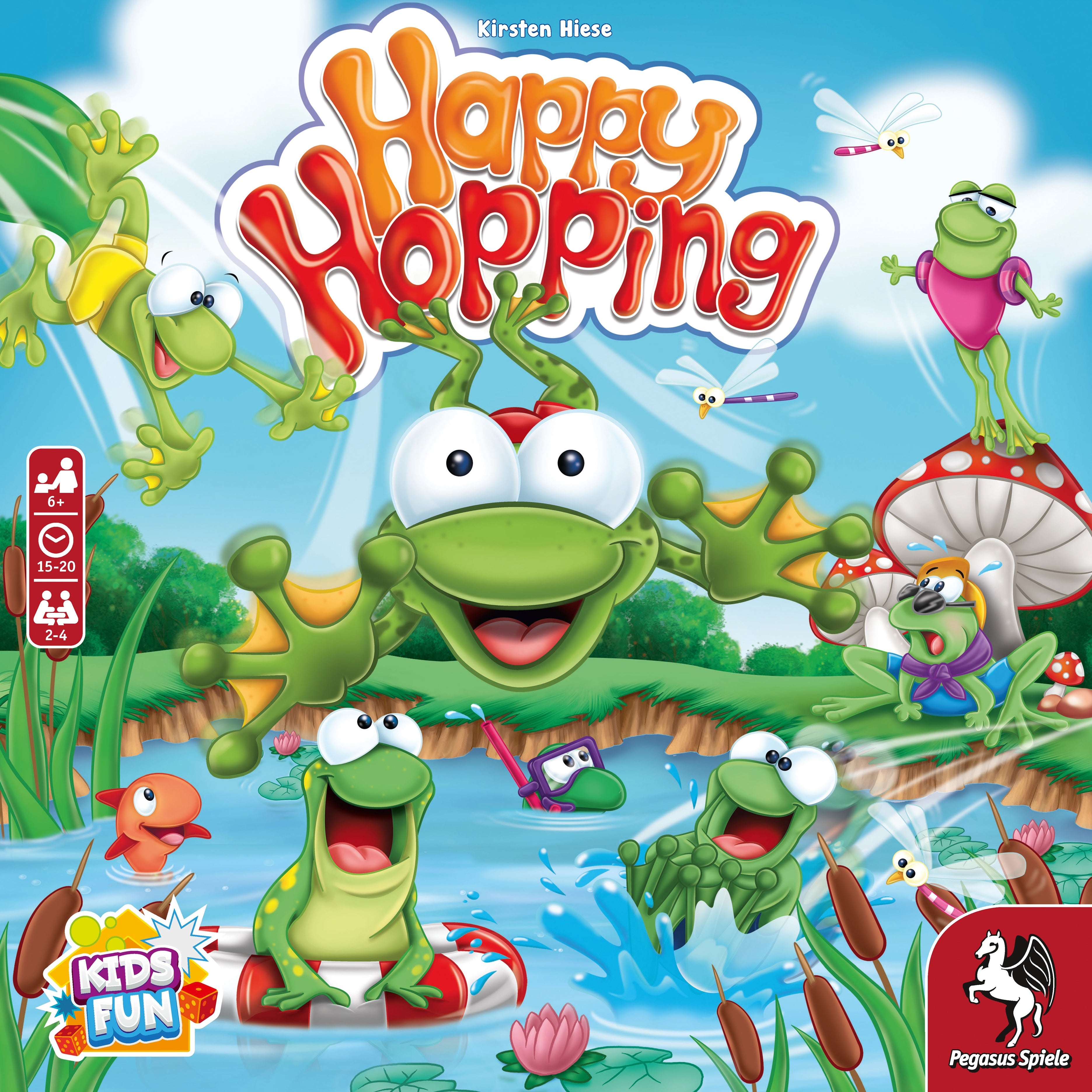 Happy Hopping, English Edition