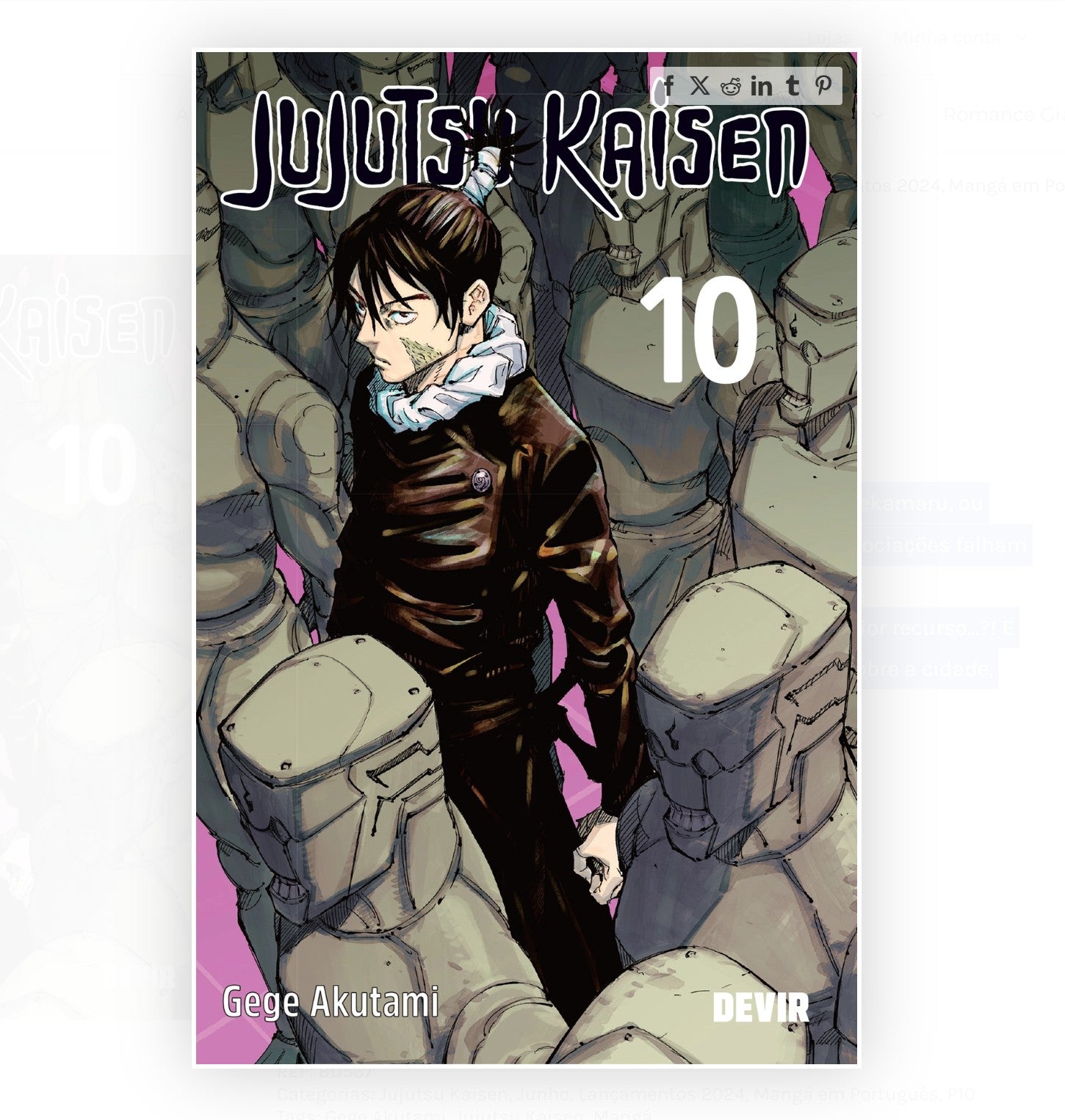 Jujutsu Kaisen 10 PT