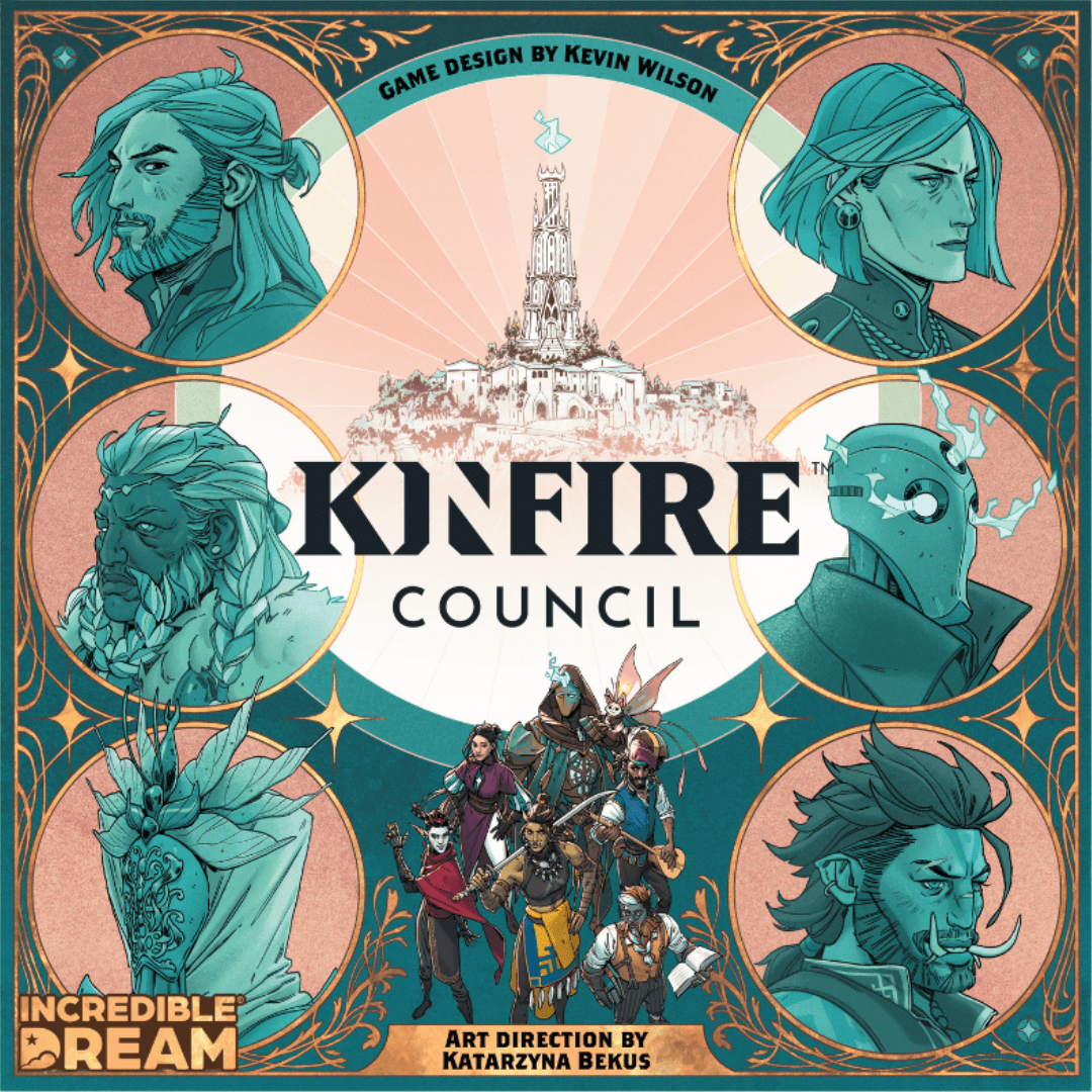 Kinfire Council, English Board Game