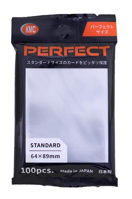 KMC Perfect Fit Inner Sleeve, Top Load, 64 x 89, Pack of 100, 50 Micron