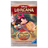 Disney Lorcana Azurite Sea: Sobre de refuerzo, 12 cartas (EN)
