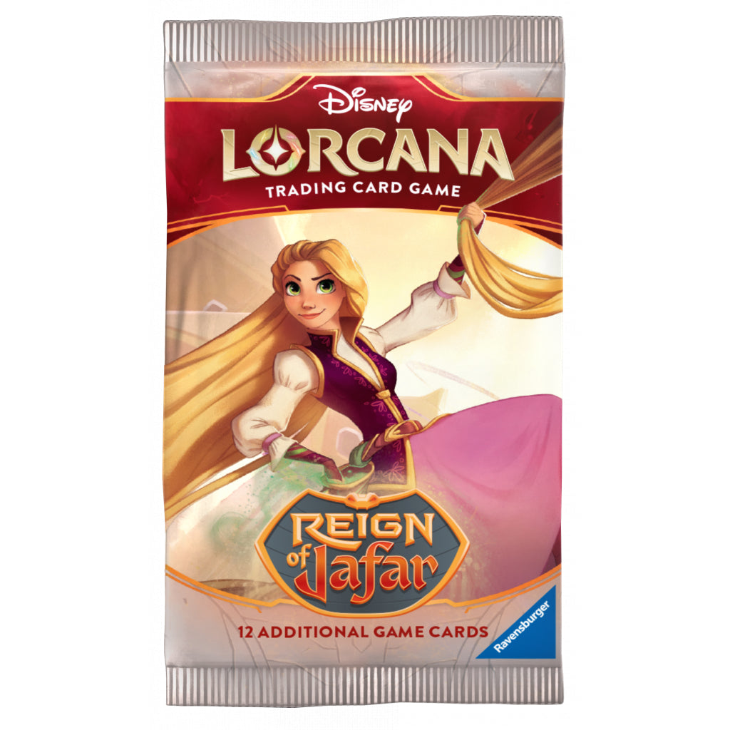 Disney Lorcana Azurite Sea: Sobre de refuerzo, 12 cartas (EN)