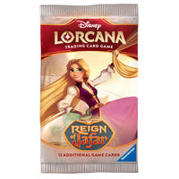 Disney Lorcana Azurite Sea: Sobre de refuerzo, 12 cartas (EN)