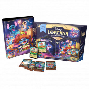 Disney Lorcana Azurite Sea: Set de regalo de Stitch para coleccionistas (EN)