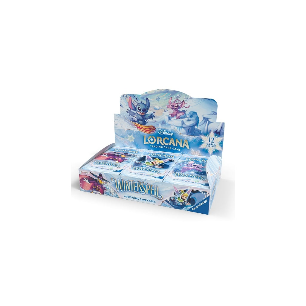 Disney Lorcana Winterspell: Booster Display of 24 Packs of 12 Cards, English Edition