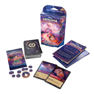 Disney Lorcana Cielos Brillantes: Baraja de Inicio - Amatista y Rubí (EN)