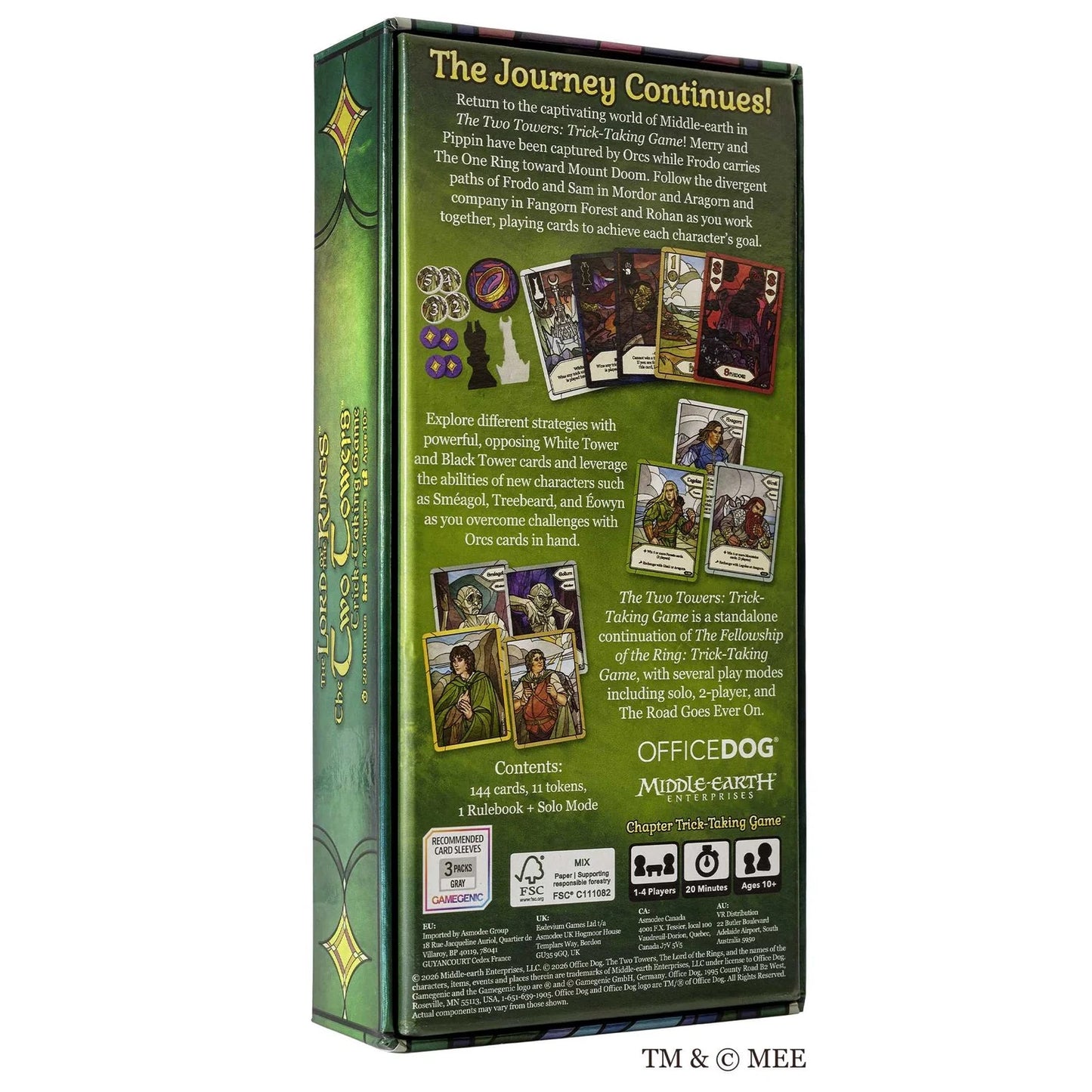 The Lord Of The Rings: The Two Towers: Trick-Taking Game, English Edition