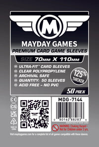Fundas para tarjetas Mayday: Premium, paquete de 50