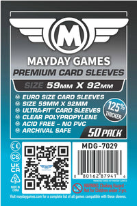 Fundas para tarjetas Mayday: Premium, paquete de 50