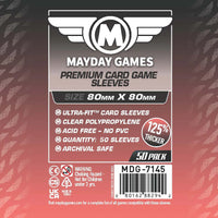 Fundas para tarjetas Mayday: Premium, paquete de 50