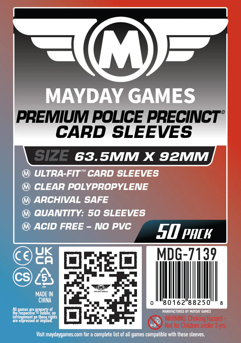 Fundas para tarjetas Mayday: Premium, paquete de 50