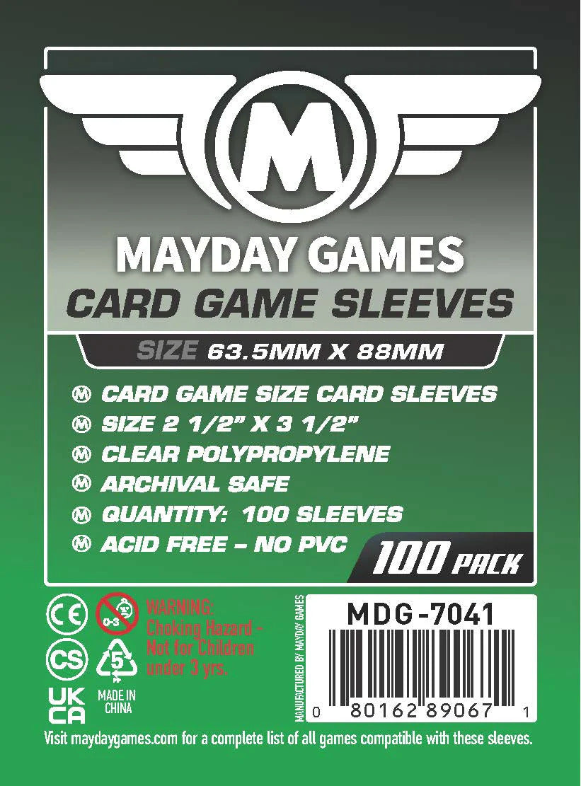 Fundas para cartas Mayday: normales, paquete de 100