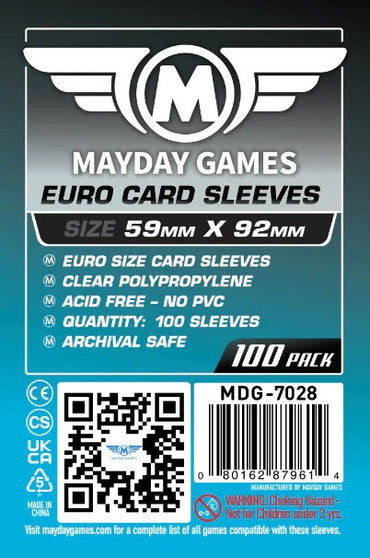 Fundas para cartas Mayday: normales, paquete de 100