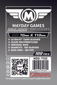 Fundas para cartas Mayday: normales, paquete de 100