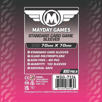 Fundas para cartas Mayday: normales, paquete de 100