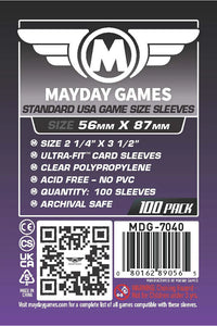 Fundas para cartas Mayday: normales, paquete de 100