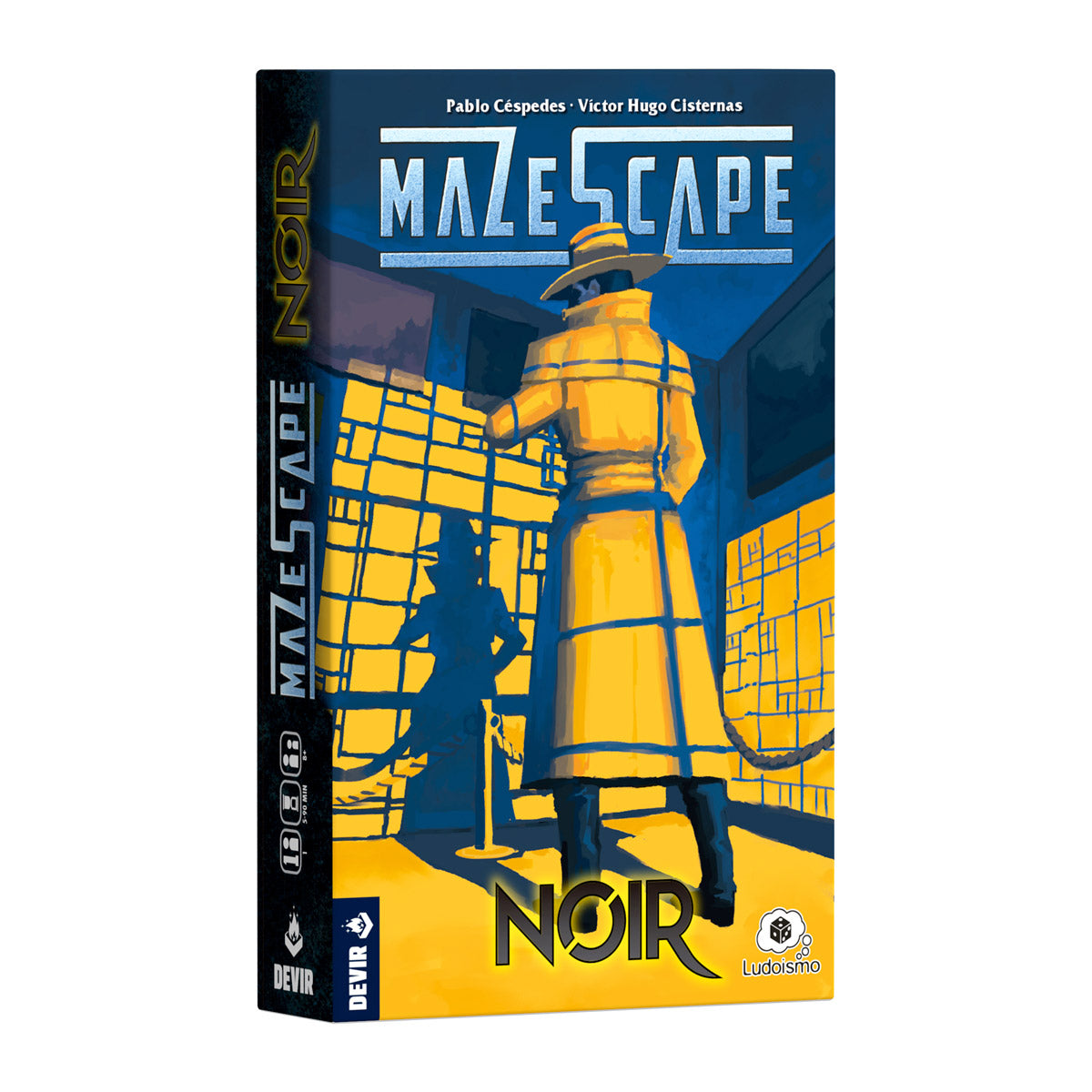 Mazescape Noir Jogo de Tabuleiro, Edição em Português