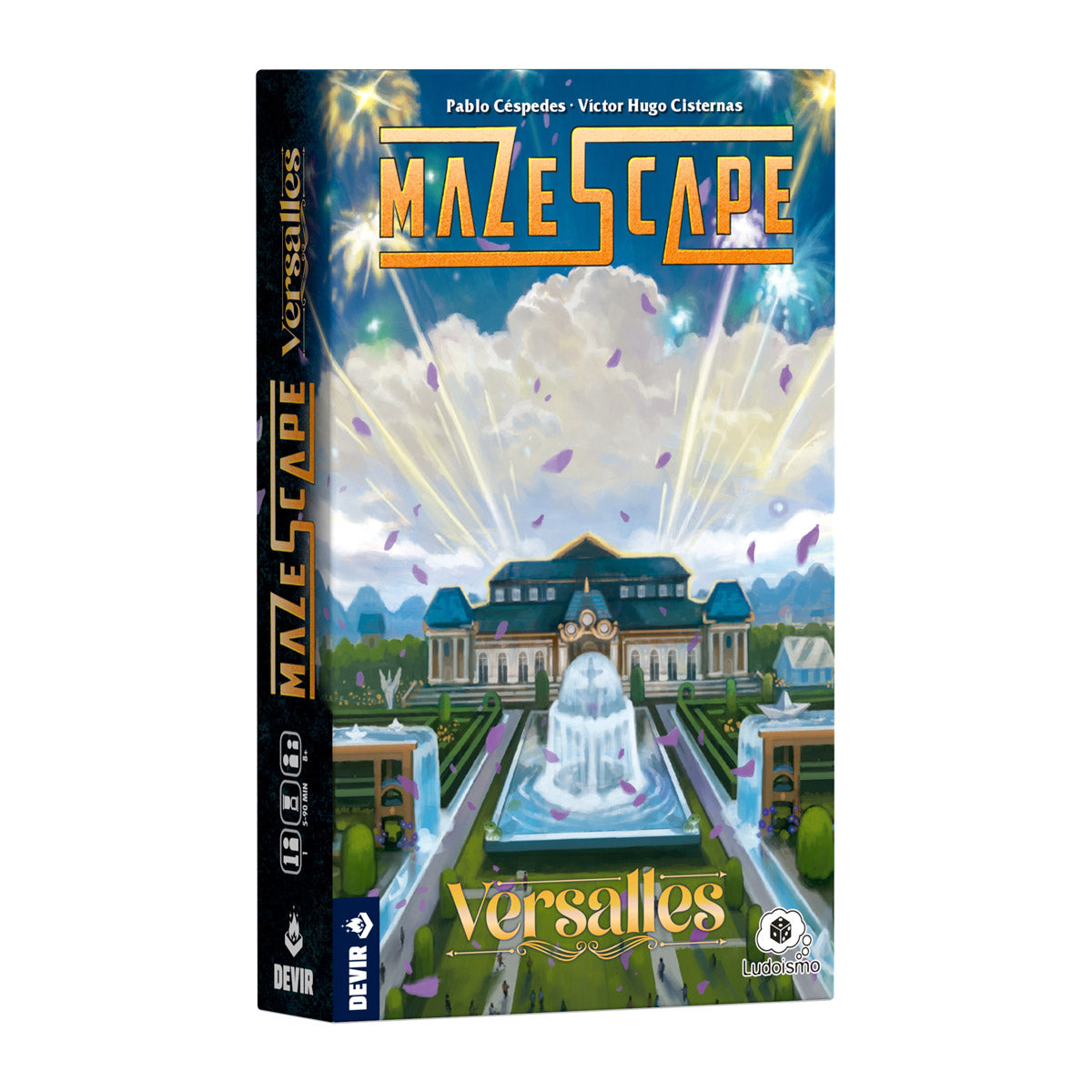 Mazescape Versailles Jogo de Tabuleiro, Edição em Português