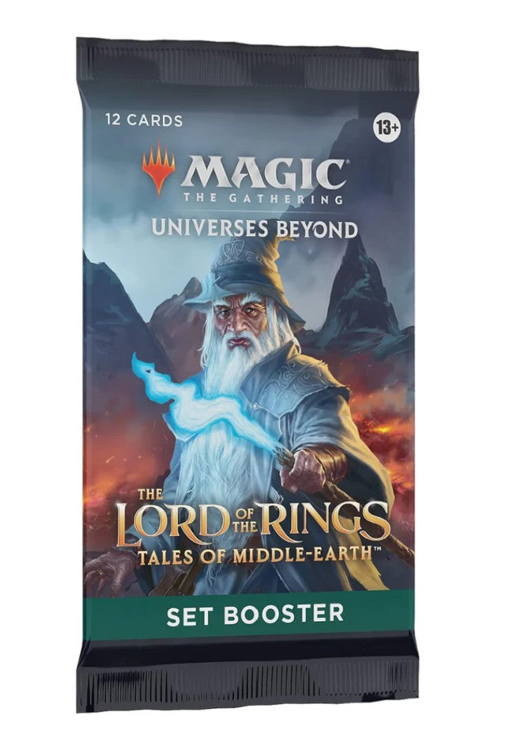 Magic the Gathering The Lord of the Rings: Tales of Middle-Earth Set Booster, Pack of 12, English Edition