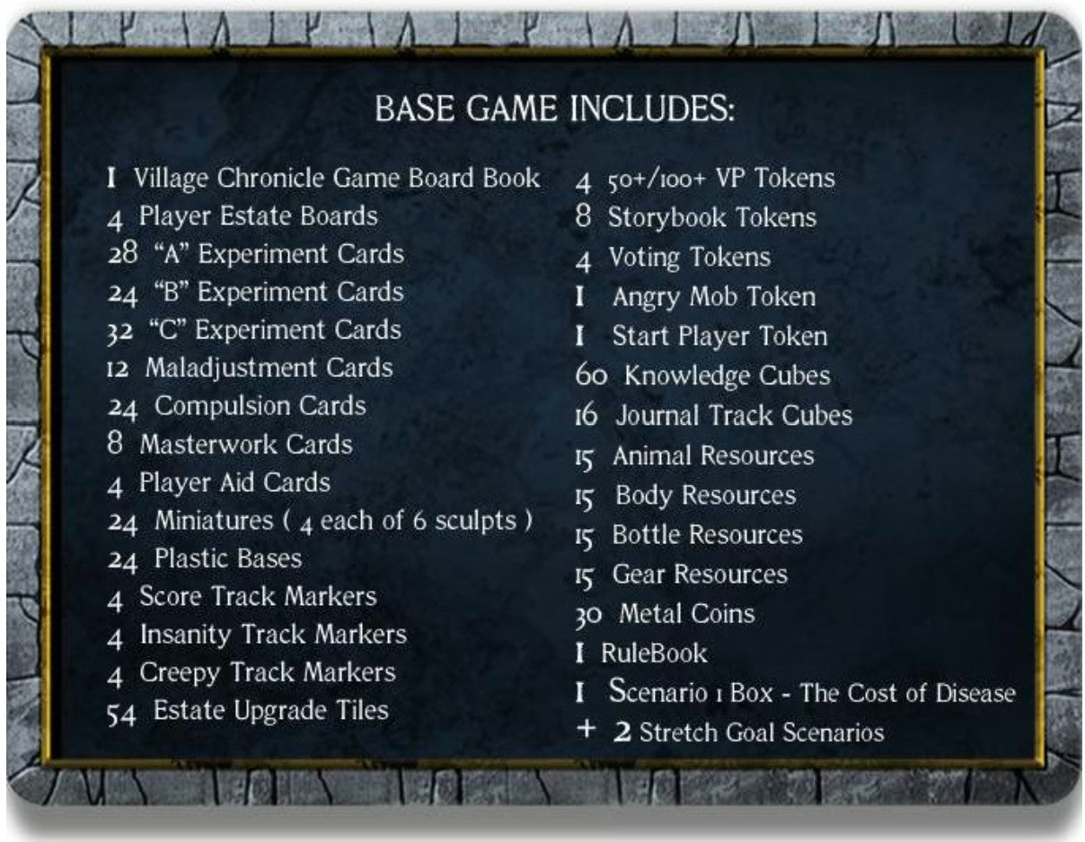 My Father´s Work, Kickstarter Edition, English Board Game