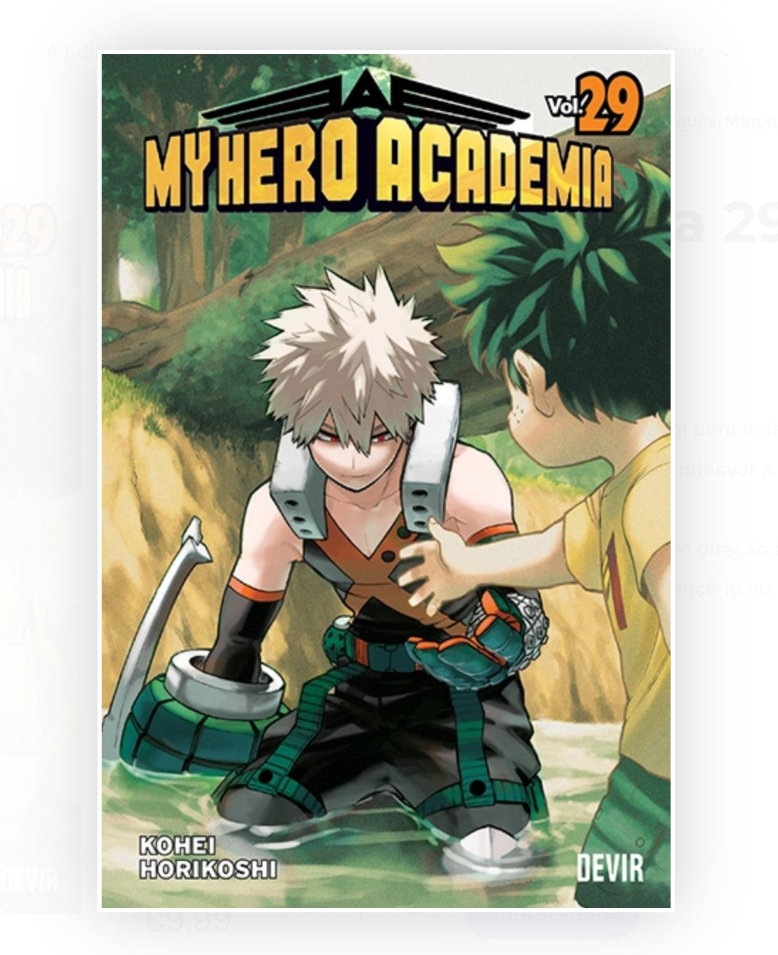My Hero Academia Vol. 29 Mangá em Portugûes, Kohei Horikoshi