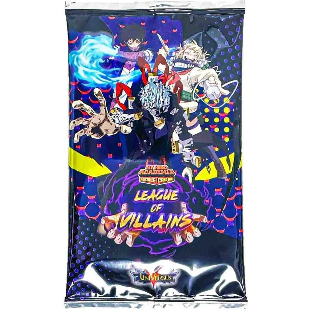 My Hero Academia CCG Series 4: League of Villains First Edition Booster