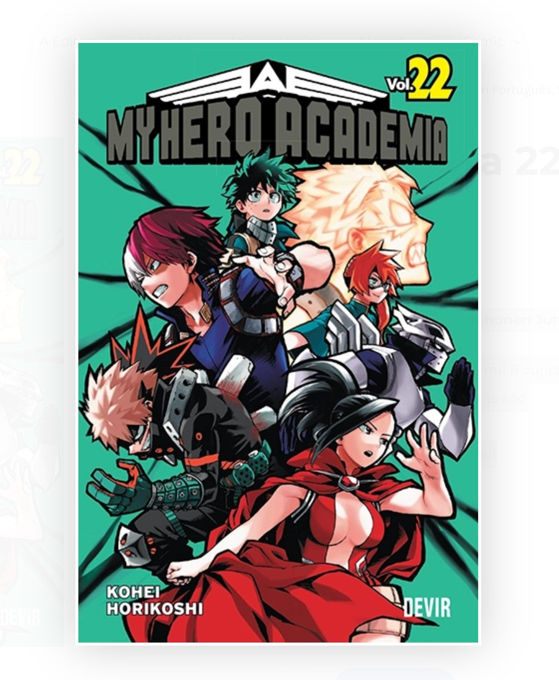 My Hero Academia 22 PT