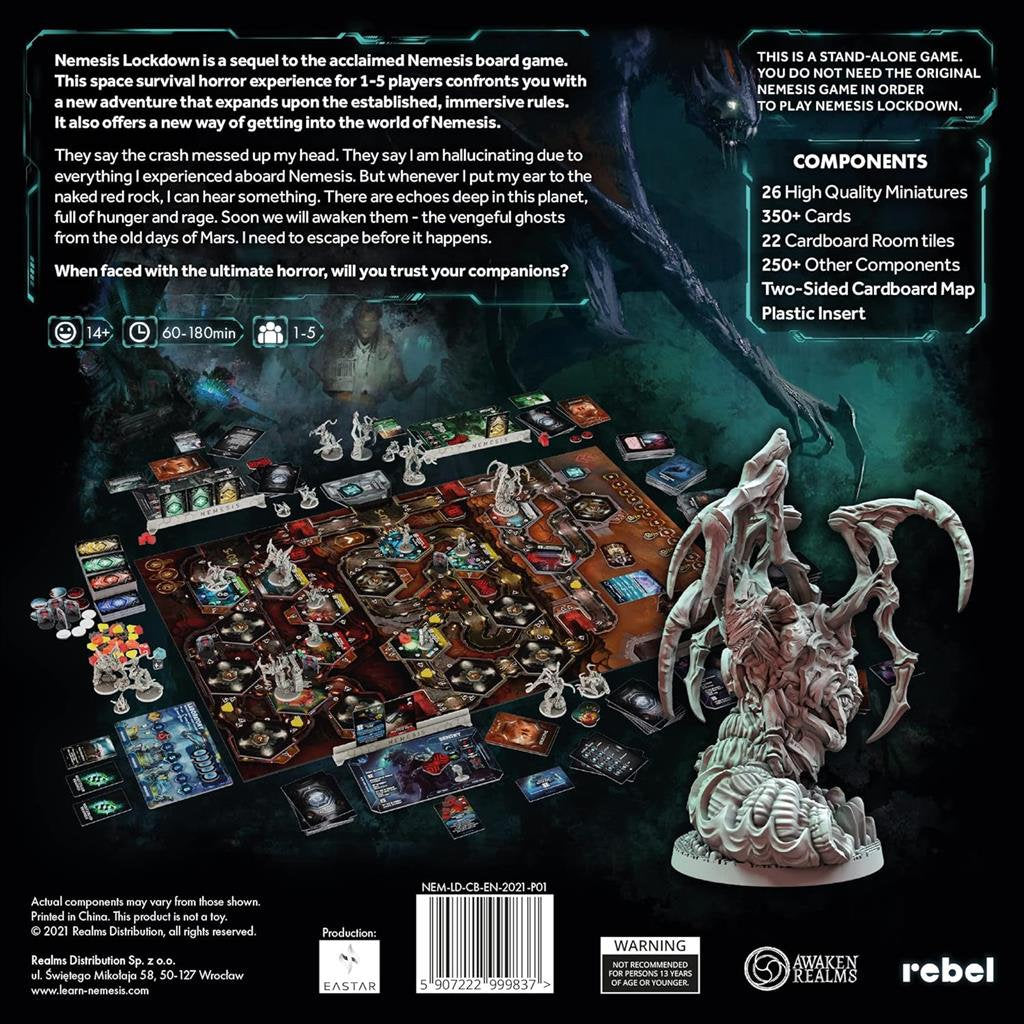 Nemesis: Lockdown English Board Game