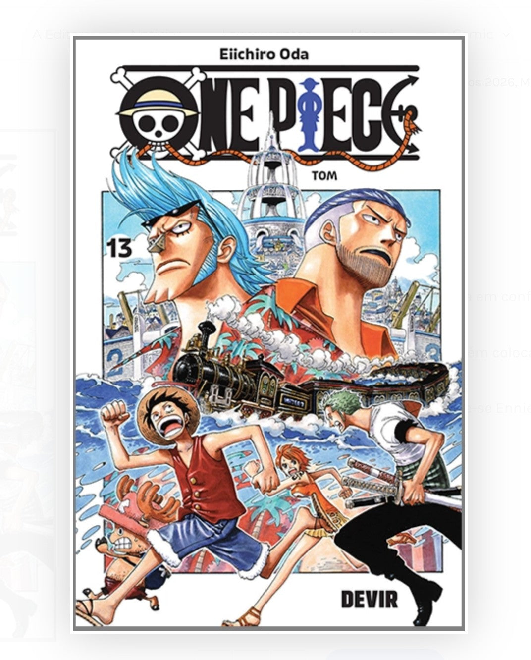 One Piece Vol. 13 Manga em Portugûes, Eiichiro Oda