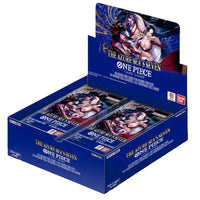 One Piece OP-14 EB-04 The Azure Sea's Seven, Booster Display, 24 Packs of 12 Cards, English