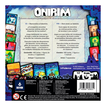 Onirim, Edição em Portugûes e Inglês