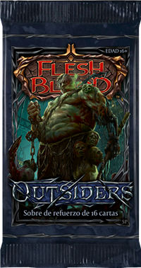 Flesh and Blood Outsiders: Booster Pack of 16, Edicíon en Español