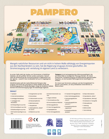 Pampero Board Game, Deutsch Edition