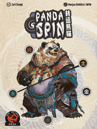 Panda Spin Board Game, English Edition