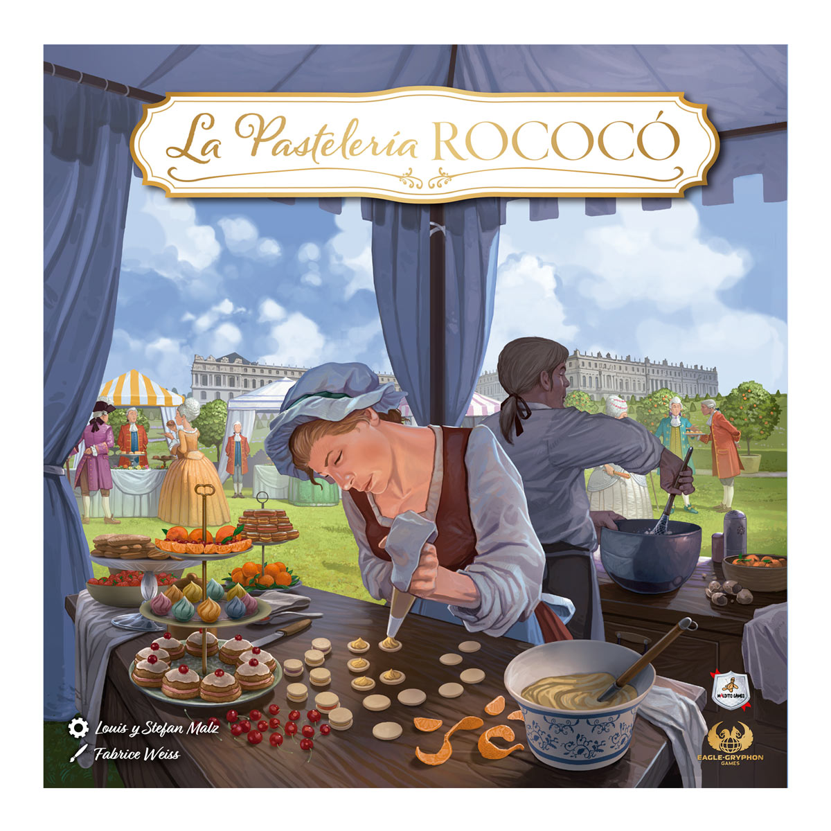La Pastelería Rococó Juego de Mesa, Edicíon en Español