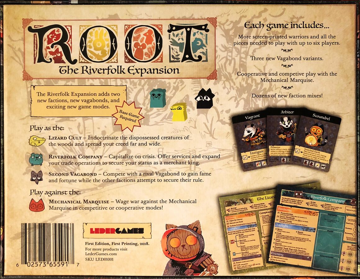 Root: The Riverfolk Expansion, English Edition