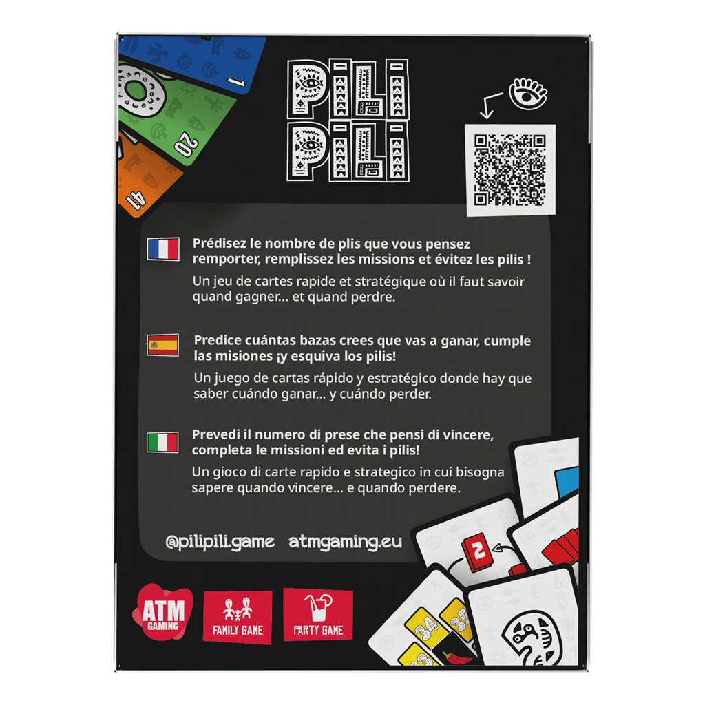 Pili Pili Español Juego de Mesa