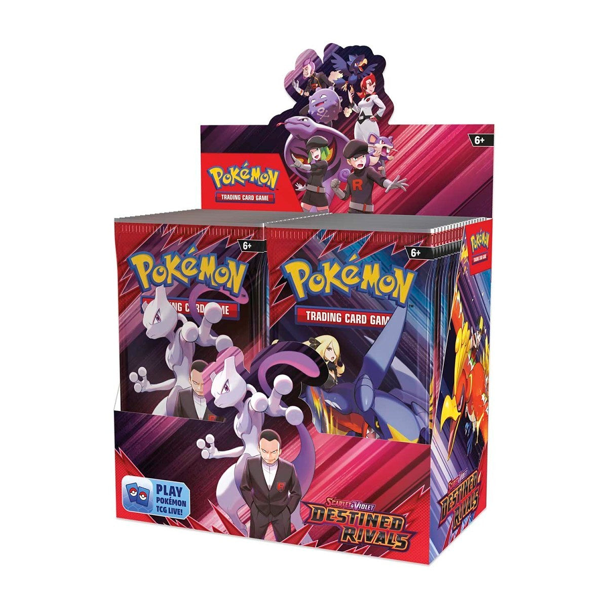 Pokemon Scarlet & Violet 10 Destined Rivals Booster Display of 36 Packs, English Edition