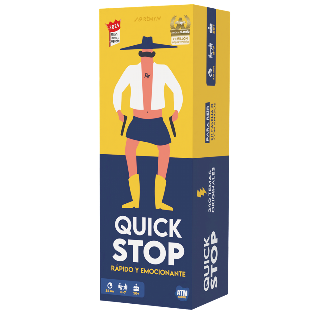 Quick Stop, Juego de Mesa, Edicíon en Español
