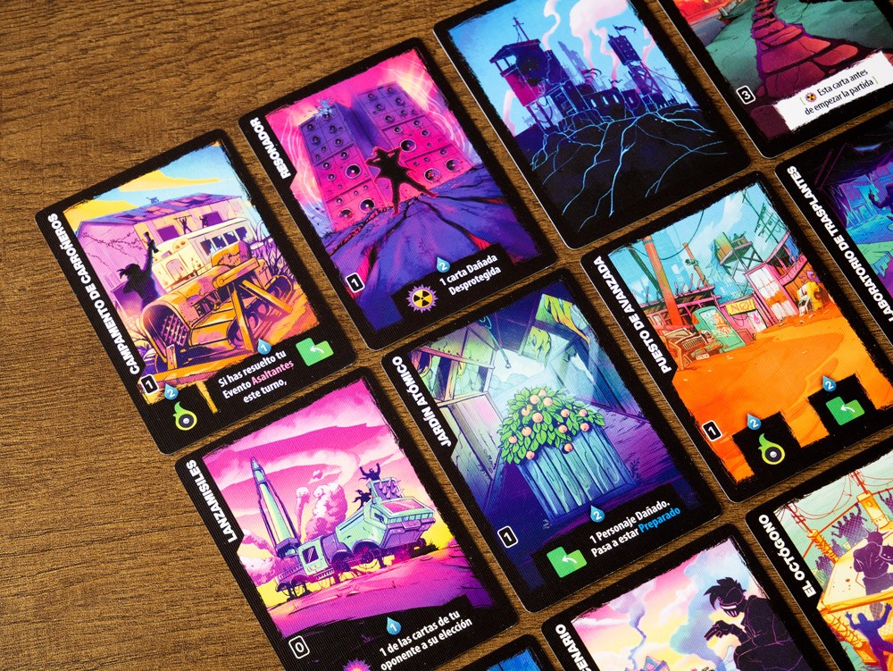 Radlands Jogo de Mesa, Edicíon en Español