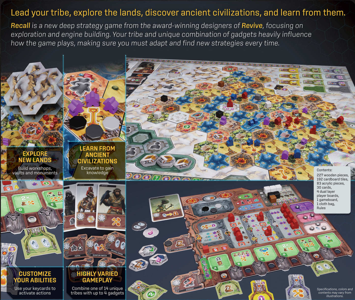 Recall English Board Game